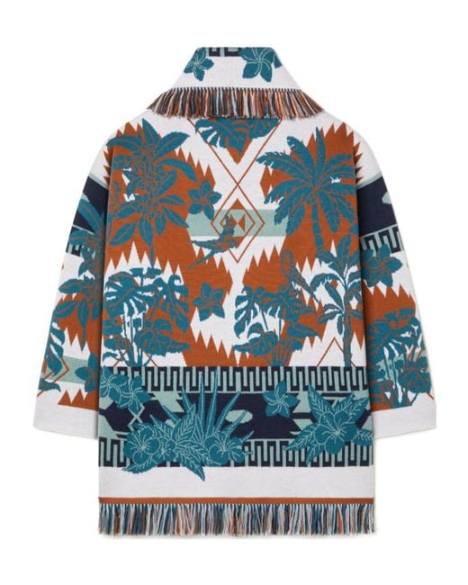 Alanui Blue Island Soul Cardigan