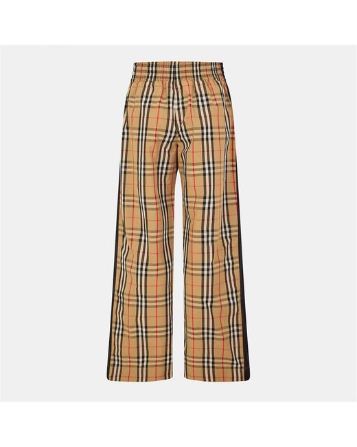 Burberry Natural Check Trousers