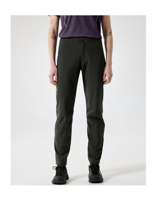 Arc'teryx Black Gamma Sl Logo-Embroidered Straight-Leg Trousers