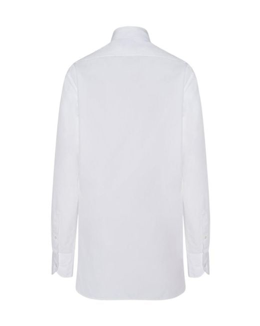 The Row White Sisilia Shirt