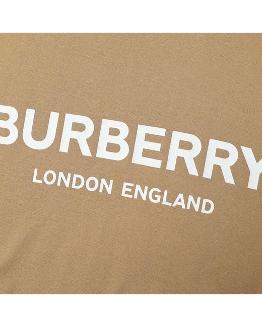Burberry Natural Logo Cotton T-Shirt