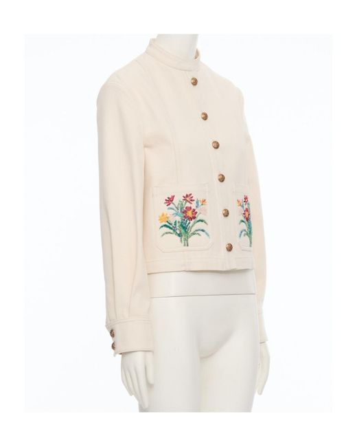 Valentino White Long-Sleeved Knitwear