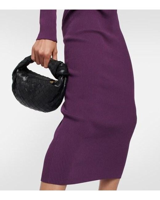 Altuzarra Purple Fotia Cutout Jersey Gown