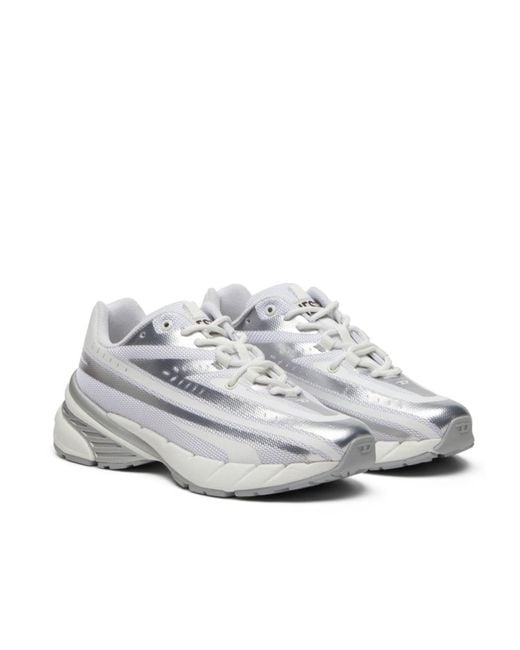 DIESEL White D-Airspeed Sneakers for men