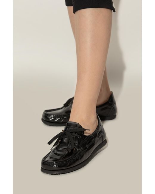 Jacquemus Black Leather Shoes Les Batto