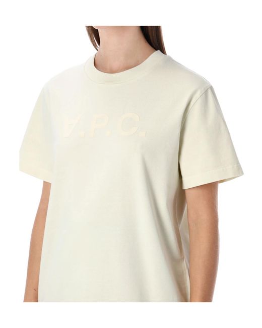 A.P.C. White Standard Grand Vpc T-Shirt