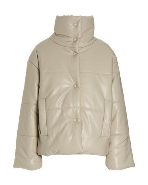 Nanushka Natural Hide Down Jacket