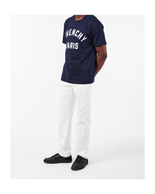 Givenchy White Straight Jeans for men