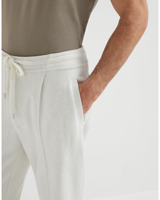 Brunello Cucinelli Multicolor Drawstring Track Pants for men