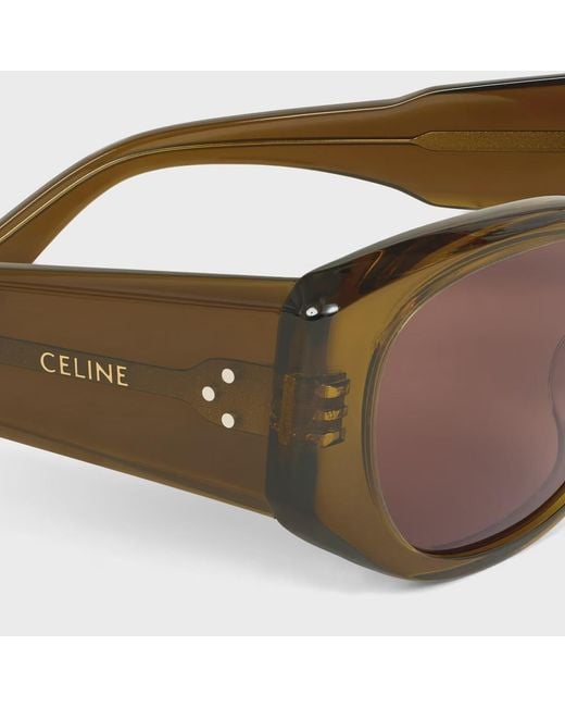 Céline Multicolor Rectangular S329 Sunglasses