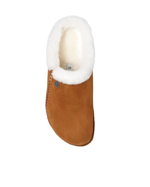 Birkenstock Brown Zermat Slip -On Slippers
