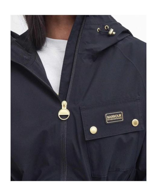Barbour Blue Alicia Waterproof Jacket