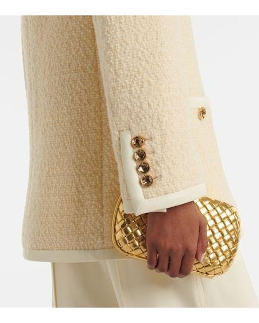 Altuzarra Natural Wool And Cotton Coat