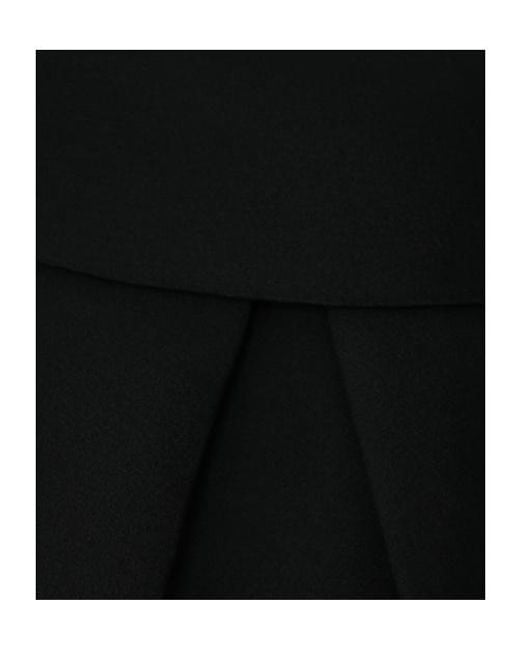 Sacai Black Double-Face Silk Blend Shorts