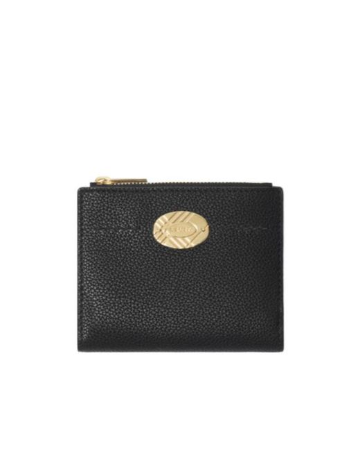 Burberry Black Cotswolds Grained Bifold Wallet