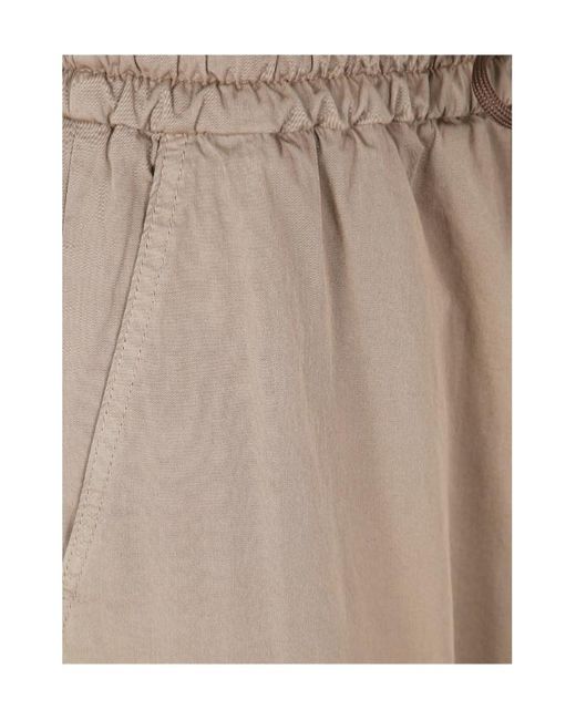 Dondup Natural Elasticated Waistband Cargo Trousers for men