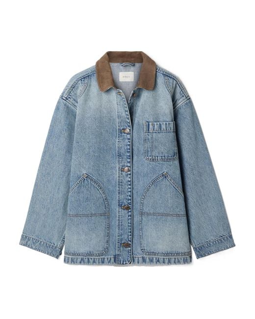 Doen Blue Long-Sleeved Denim Jacket