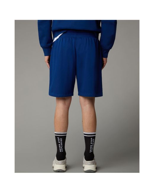 The North Face Blue Nse Box Regular Shorts for men