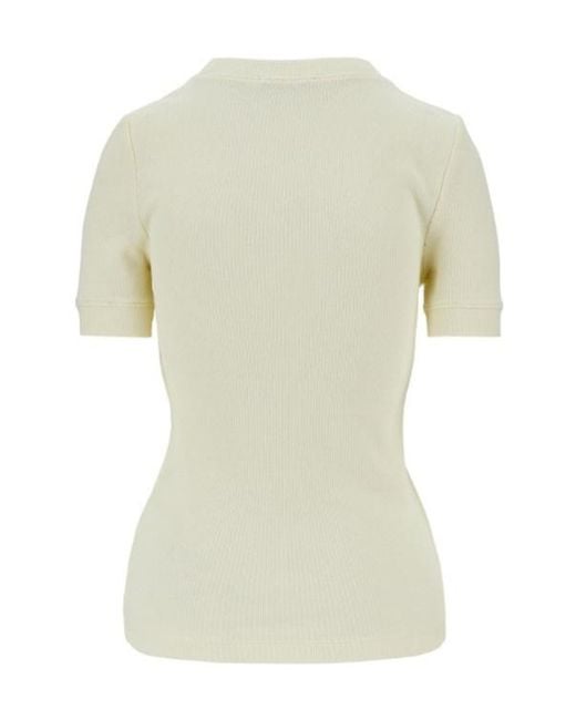 Entire studios White Logo-Label T-Shirt