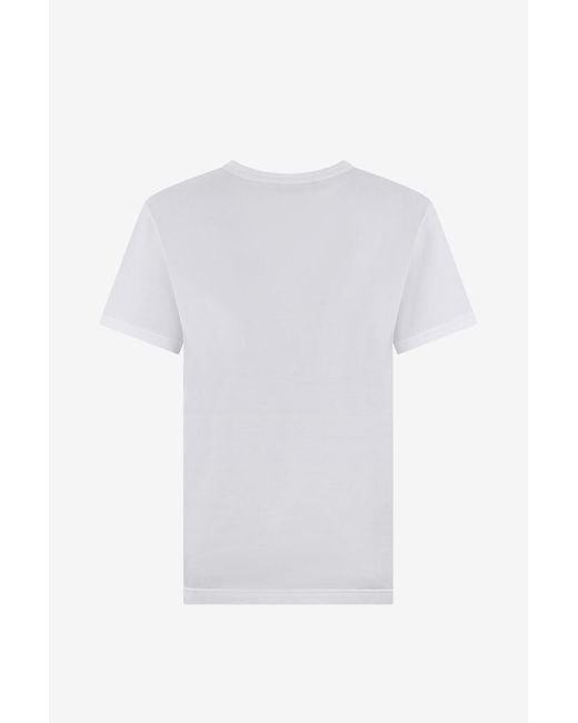 Fabiana Filippi White Short-Sleeved T-Shirt