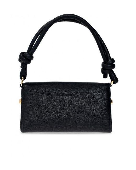 Ferragamo Black Leather Handbag