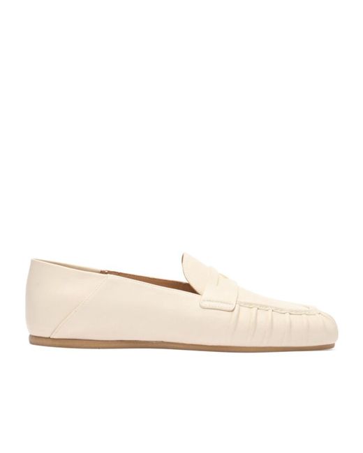 Stuart Weitzman Natural Brooks Loafer