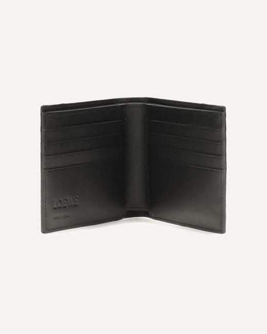 Loewe Black Puzzle Bifold Wallet for men