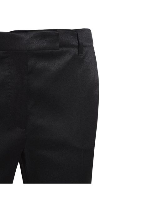 Incotex Black Kimama Regular-Fit Pants