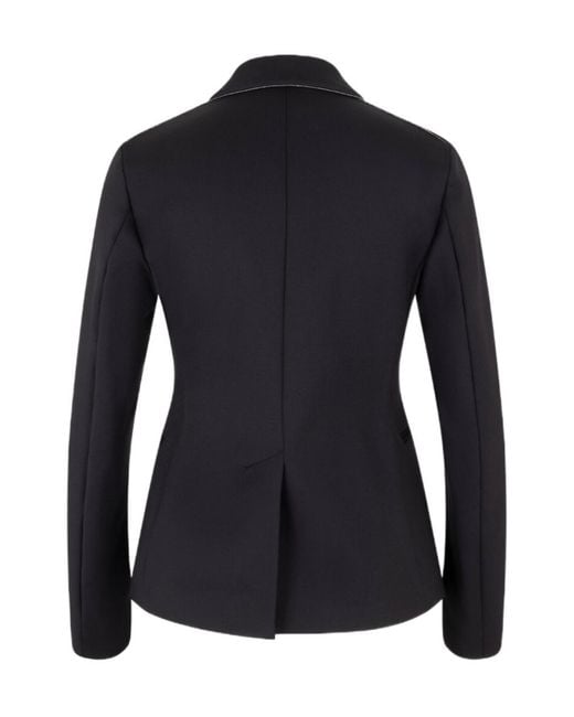 Fabiana Filippi Black Long-Sleeved Suit Jacket