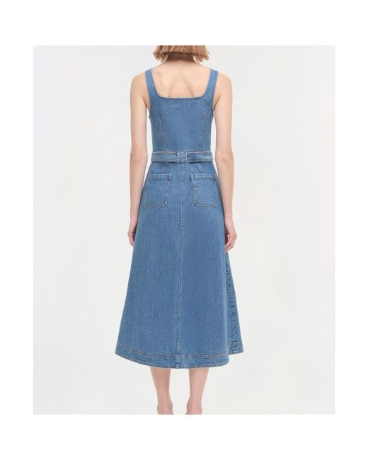 Jonathan Simkhai Blue Manson Dress