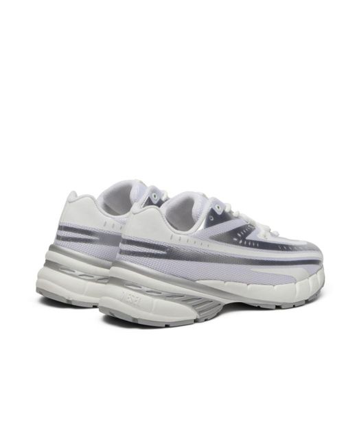 DIESEL White D-Airspeed Sneakers for men