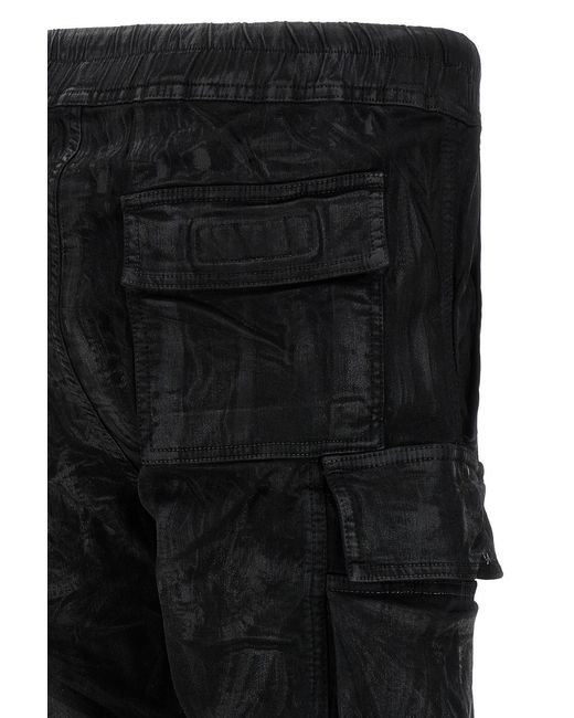 Rick Owens Black Mastodon Cut Pants for men