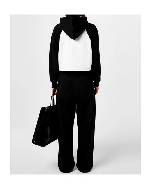 Balmain Black Drawstring Waist Track Pants