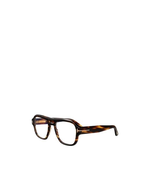 Tom Ford Multicolor Eyewear Aviator Frame Glasses for men