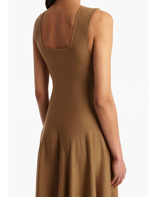 Khaite Brown Jodie Dress