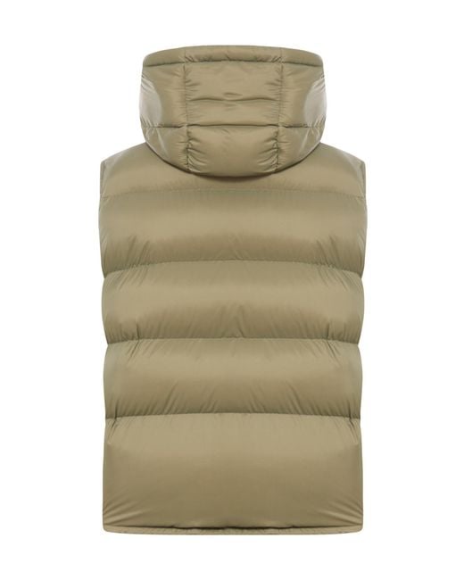 Céline Green Sleeveless Down Jacket