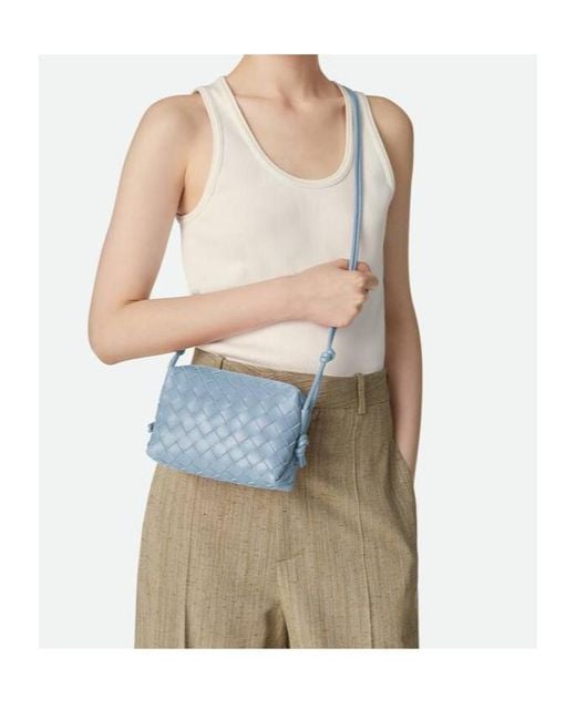 Bottega Veneta Blue Mini Loop