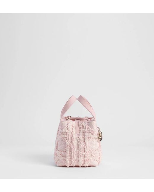 Dior Pink Toujours Vertical Tote Bag