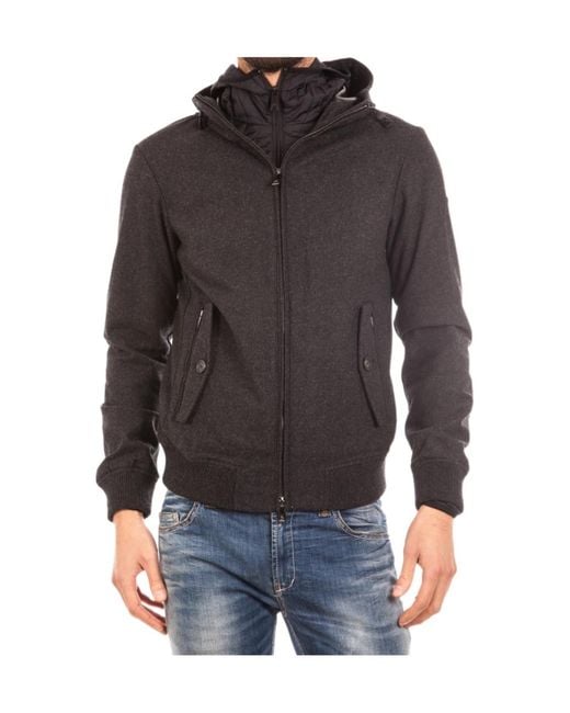 Armani Jeans Gray Long Sleeve Casual Jacket for men