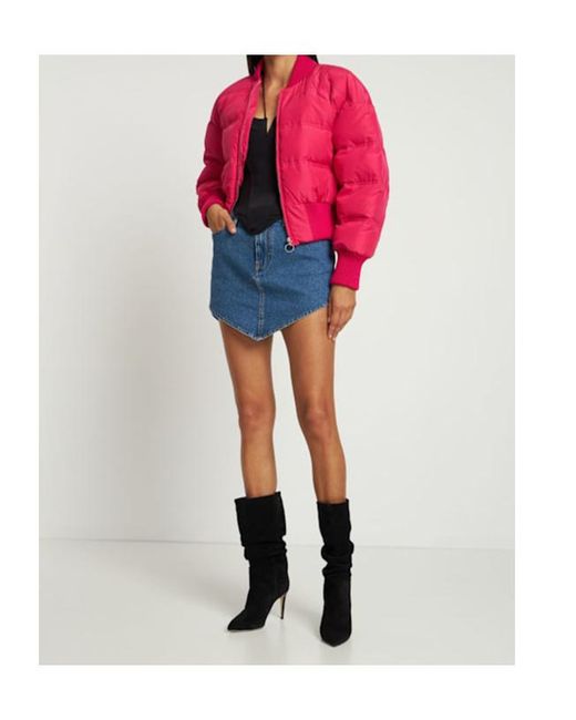 GIUSEPPE DI MORABITO Pink Nylon Down Jacket