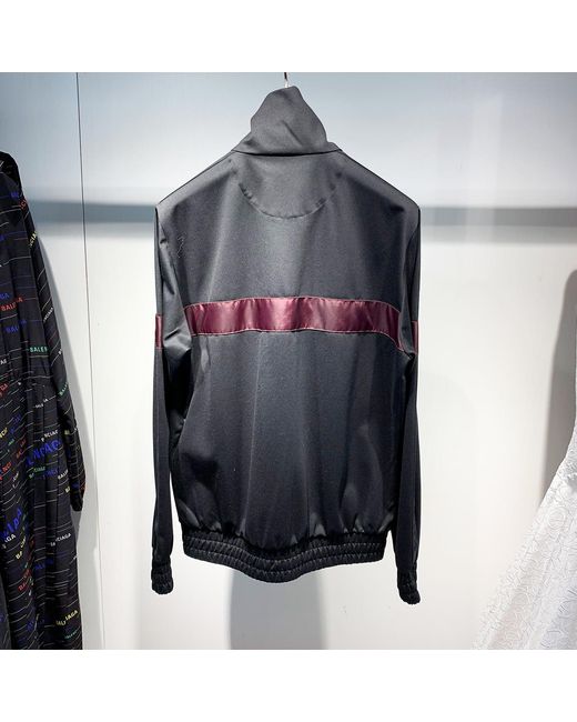 Prada Black Striped Casual Jacket for men
