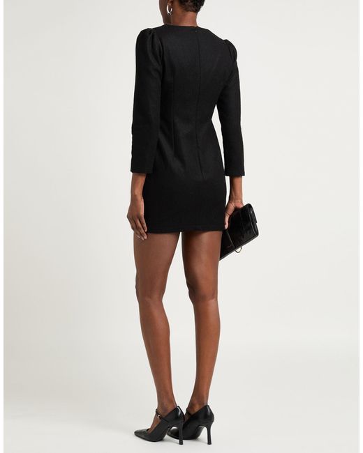 Tory Burch Black Solid Color Dress