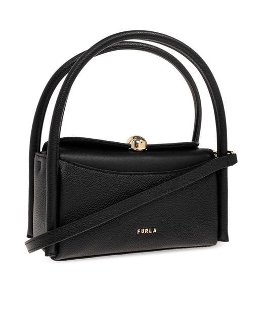 Furla Black Nicole Mini Handbag
