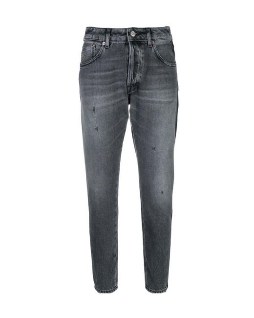 Golden Goose Deluxe Brand Gray Jolly Straight-Leg Jeans