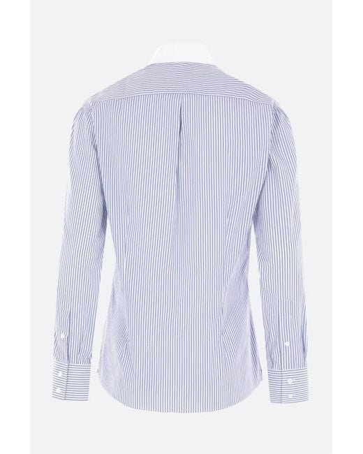 Brunello Cucinelli Blue Shirts for men