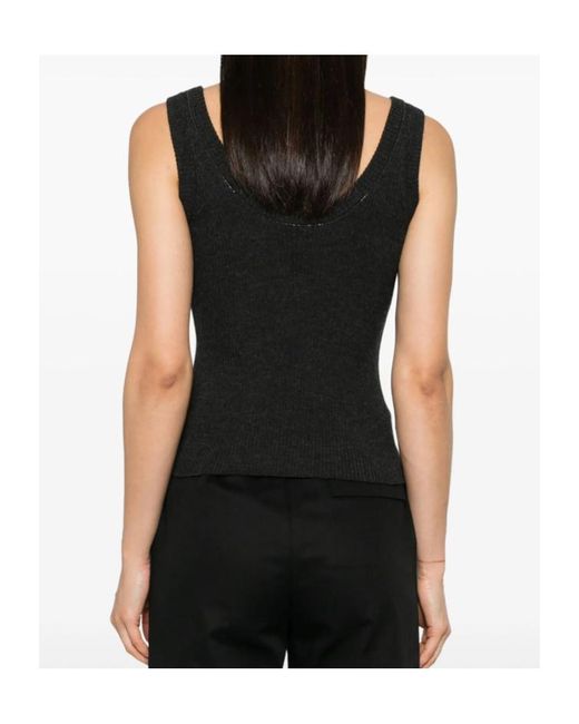 Brunello Cucinelli Black Knitwear