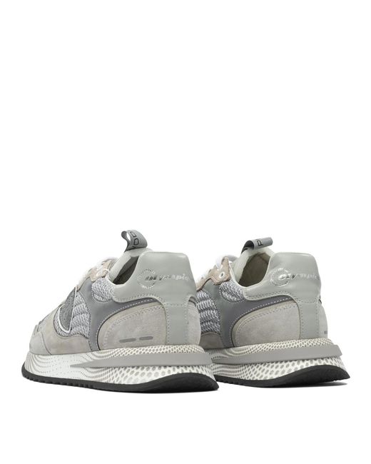 Philippe Model White Olympique Running Sneakers for men