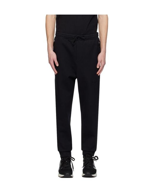 Boss Black Logo-Detail Track Pants for men