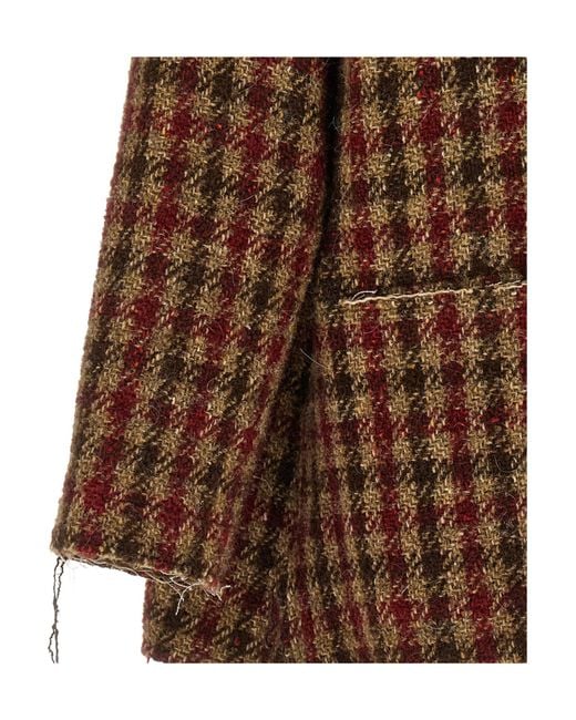 R13 Brown Casual Hooded Jacket