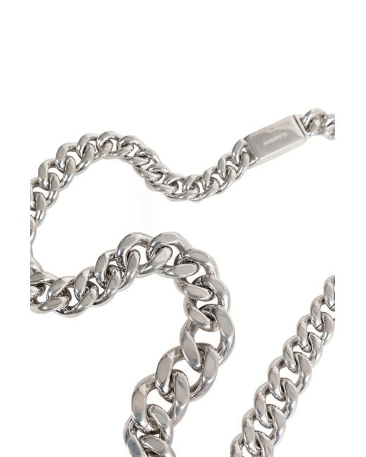 Jil Sander Metallic Necklace for men